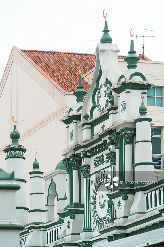 新加坡小印度清真寺建筑Masjid Abdul Gafoor图片素材