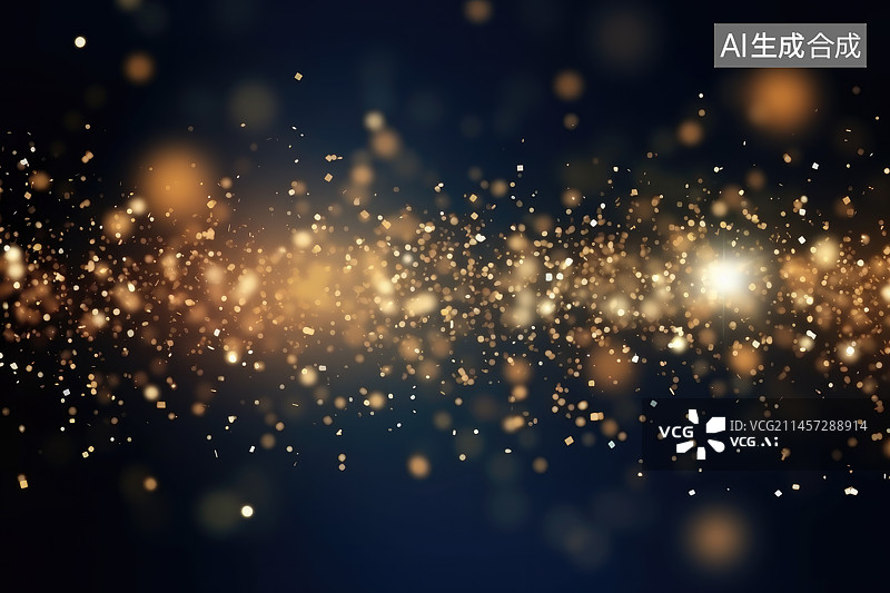 【AI数字艺术】抽象的蓝色背景图片素材