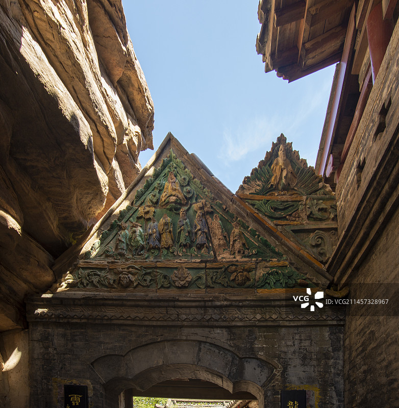 河北省石家庄井陉苍岩山景区图片素材