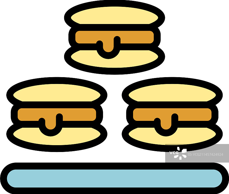 日本美食扁平图标图片素材