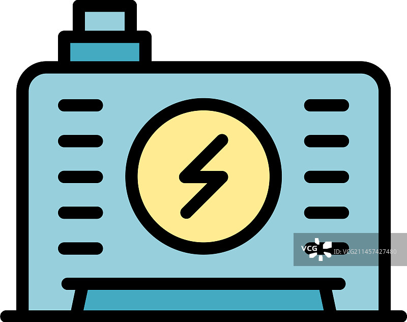 发电机控制图标图片素材