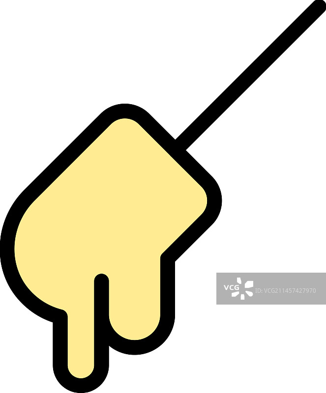 热门奶酪火锅扁平图标图片素材