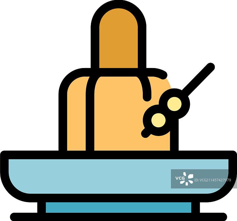 火锅图标（扁平风格）图片素材