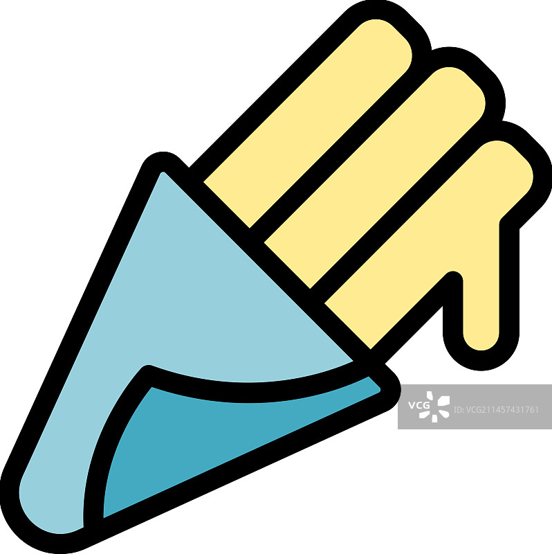 西班牙吉事果扁平图标图片素材