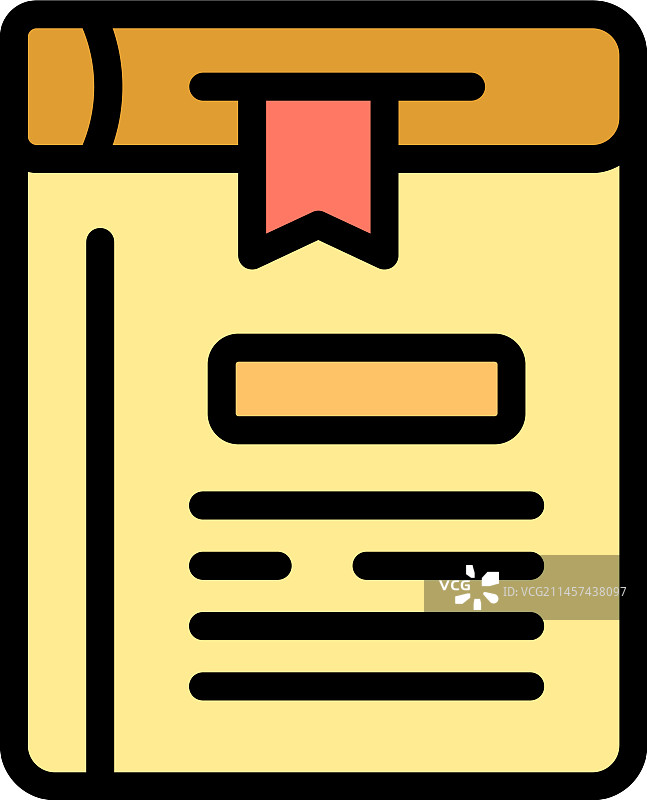 儿童学习图标扁平风格图片素材