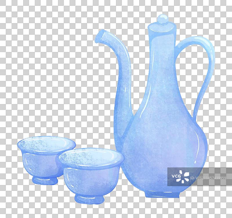 酒壶酒杯图片素材