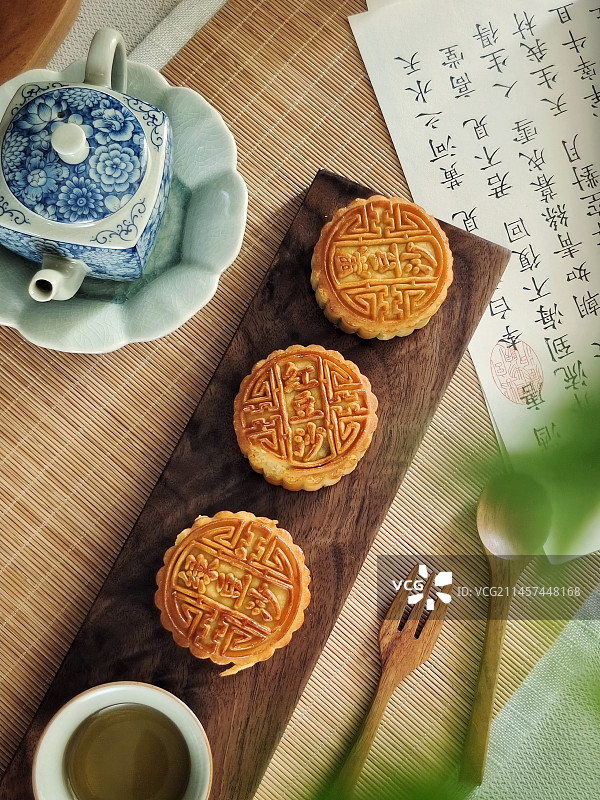 中秋月饼图片素材