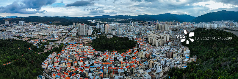 大理 地标 洱海公园 明珠广场 奥体中心 兴盛大桥 锁水阁图片素材