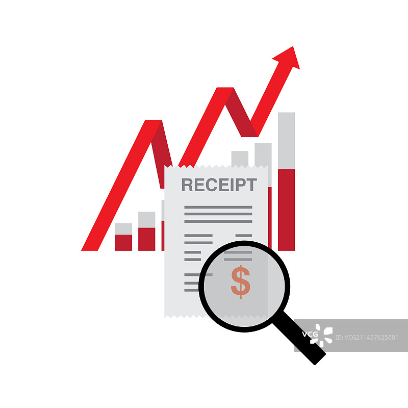 男人拿着收据图片素材