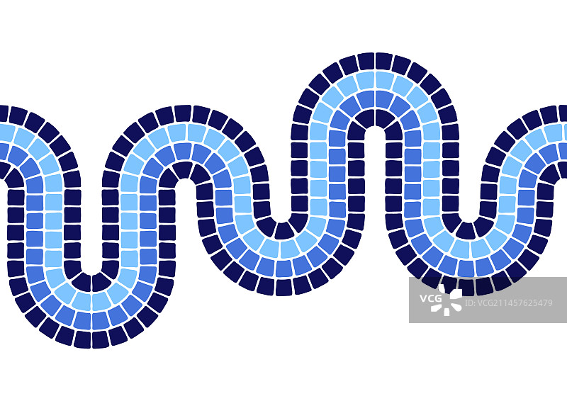 装饰性马赛克边框陶瓷仿古石图片素材