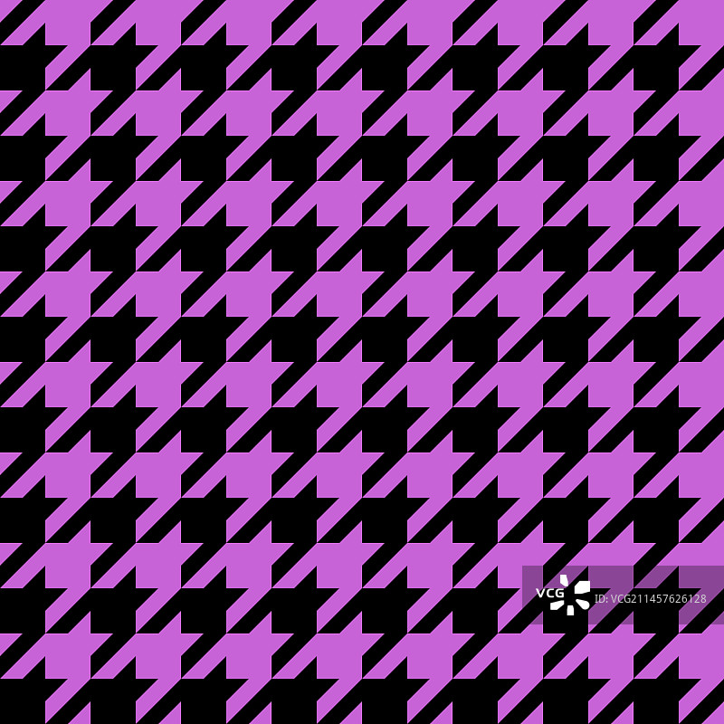 紫黑色千鸟格无缝图案图片素材
