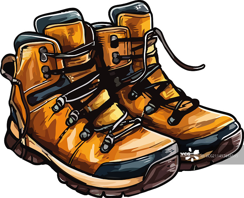 可爱的靴子设计图片素材