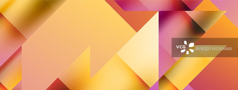 迷人的抽象三角形图片素材