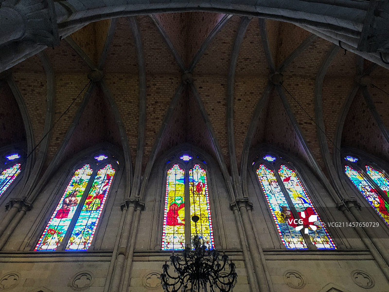 广州越秀区圣心大教堂图片素材