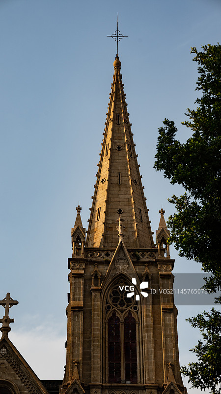 广州越秀区圣心大教堂图片素材