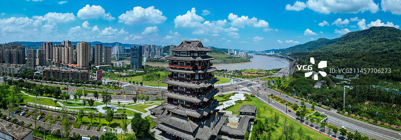 宜宾 宜宾东楼 长江大桥 国际会议中心 长江公园 华侨城长江公馆 合江门 丽雅江宸图片素材