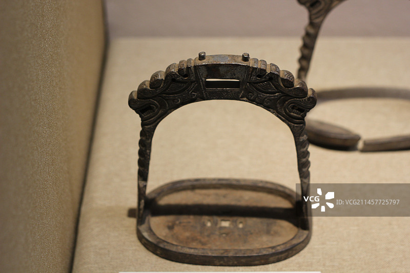 鉄马蹬，明代，定西市博物馆藏图片素材