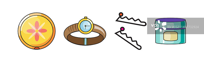 女性用品和梳妆配件图片素材