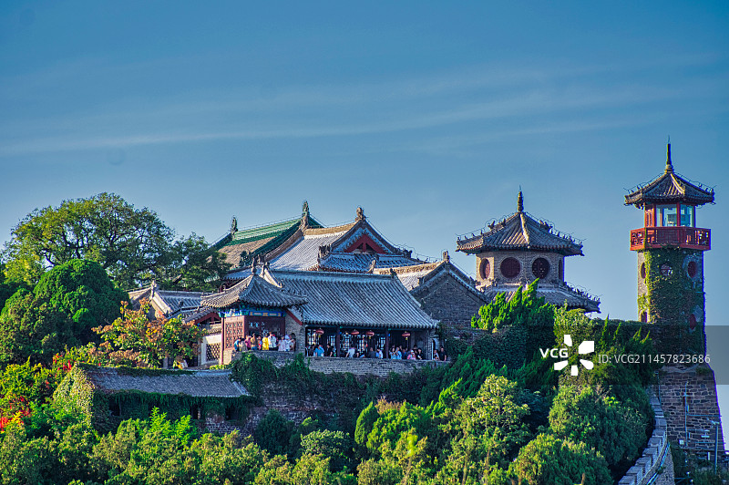 蓬莱阁图片素材