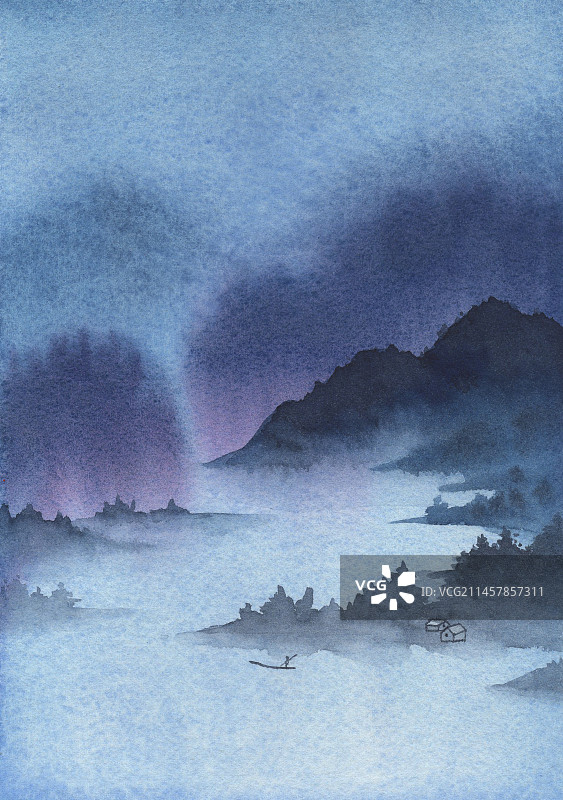 小舟从此逝图片素材