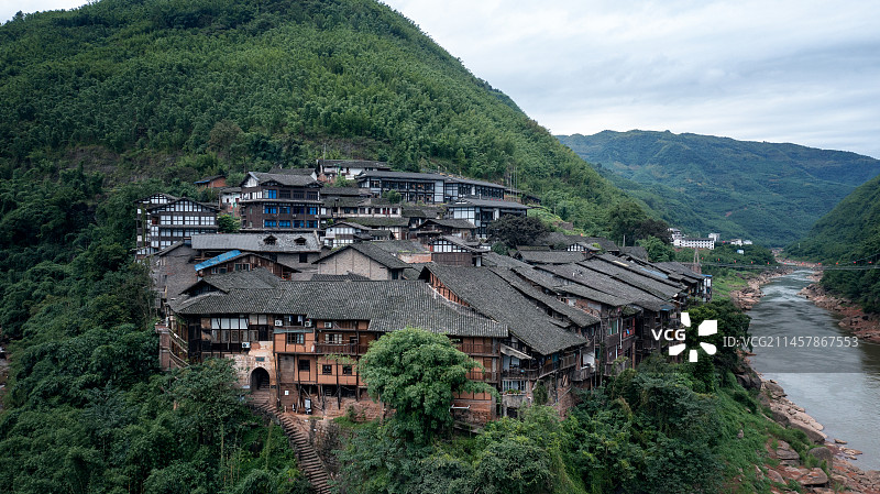 贵州赤水市丙安古镇图片素材