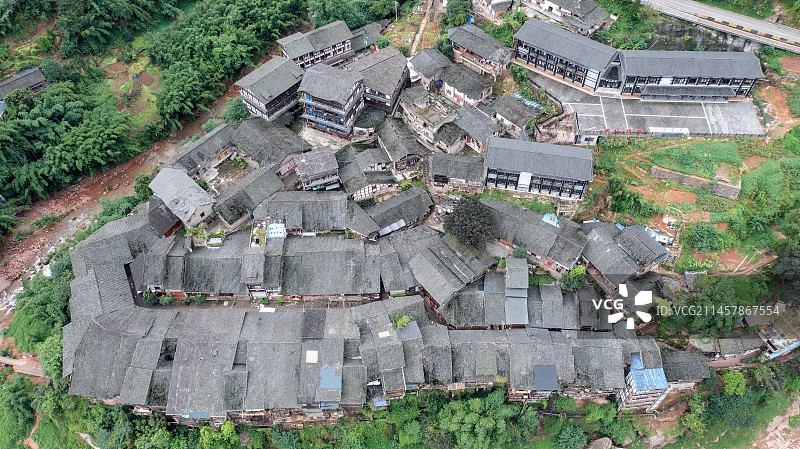 贵州赤水市丙安古镇图片素材