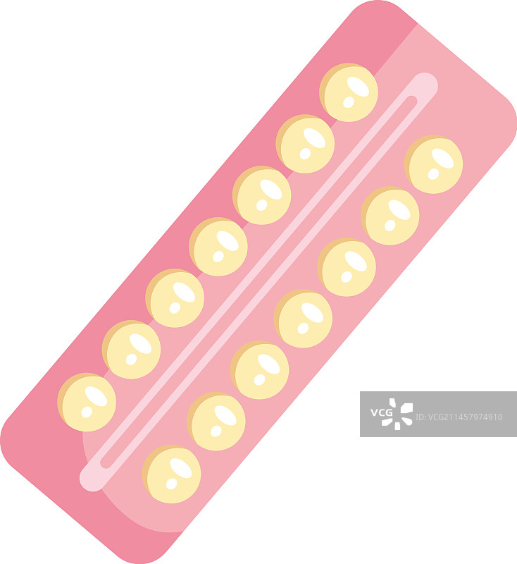 避孕药预防图片素材