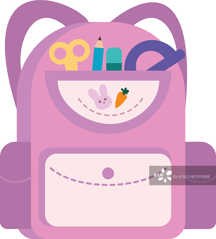 返校书包设备图片素材