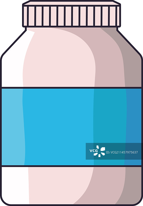 蛋白粉瓶图标图片素材