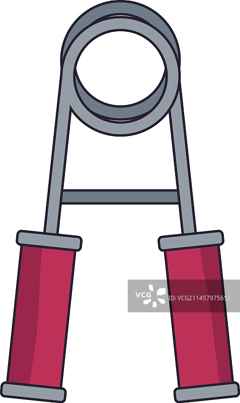 拉力器运动图标图片素材