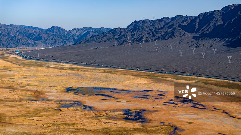 G30 新疆达坂城图片素材