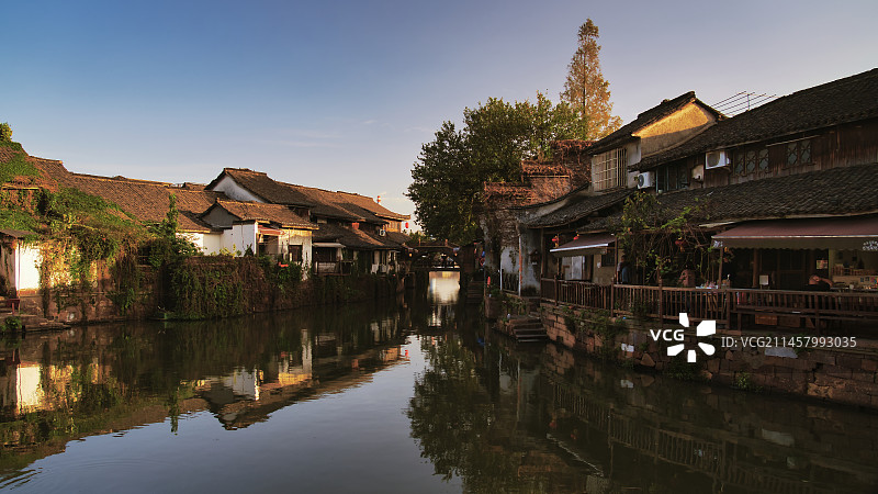 古镇里的风光-新市古镇图片素材