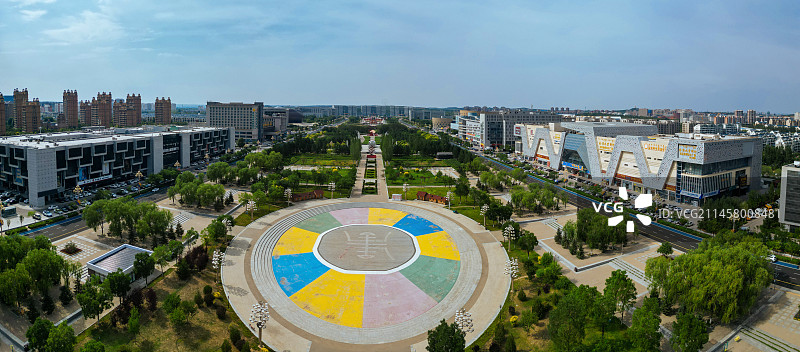 鄂尔多斯 成吉思汗广场 双驹广场 博物馆 大剧院 象棋广场 兴泰商务广场图片素材