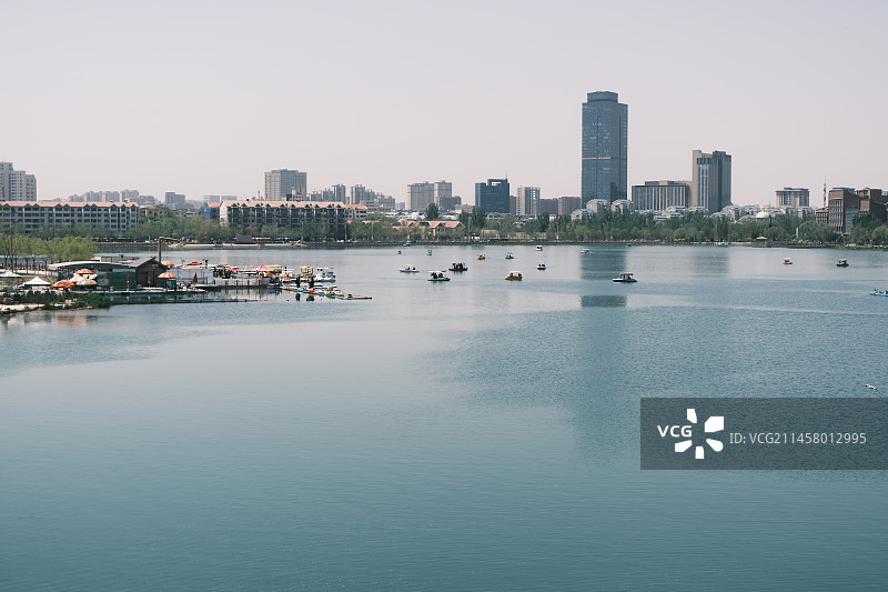 公园城市银川图片素材