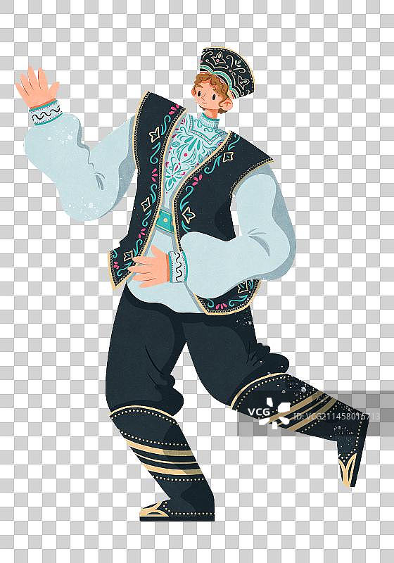 塔塔尔族男性图片素材