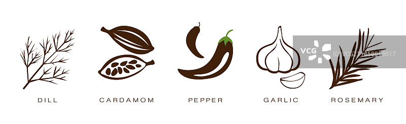 烹饪调味香料图片素材