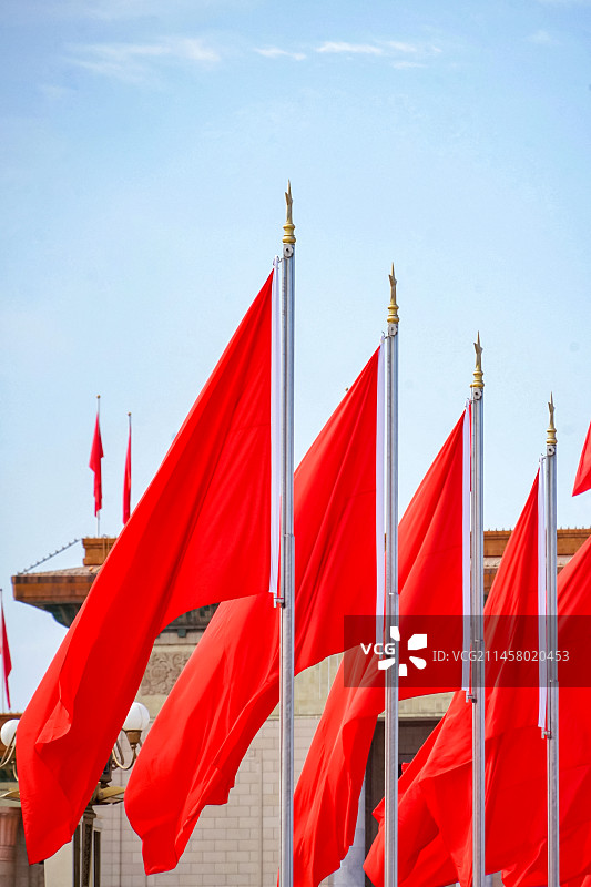 红旗图片素材