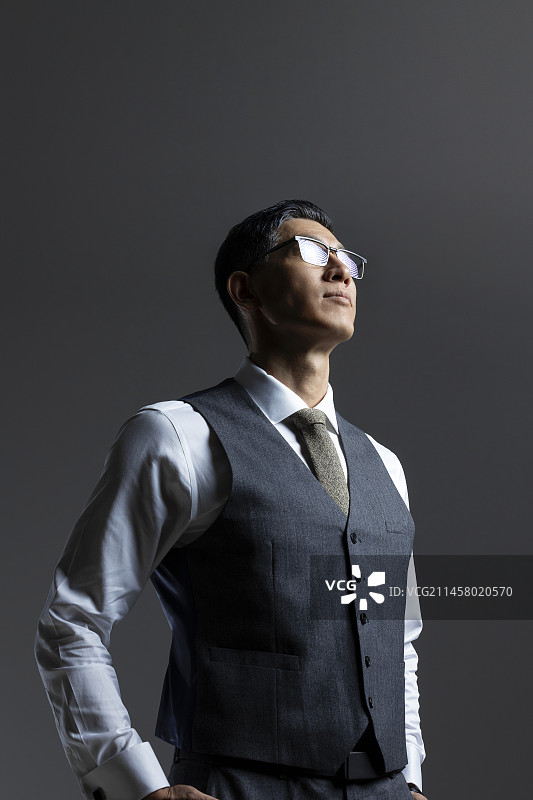 成熟商务男士肖像图片素材