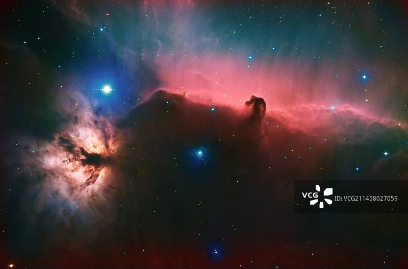 马头星云图片素材