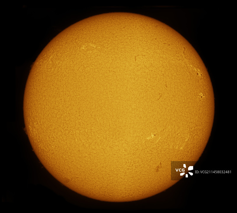 太阳色球层-正色图片素材