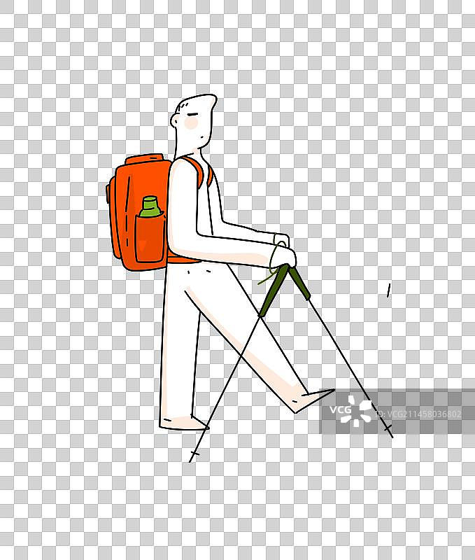 卡通抽象人物设计元素图片素材