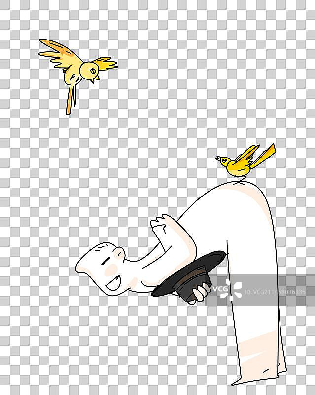 卡通抽象人物设计元素图片素材