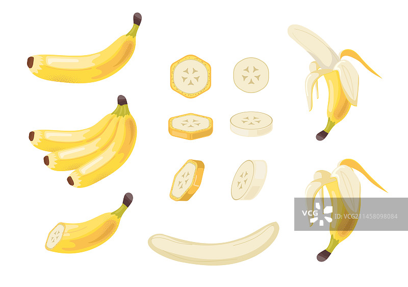 香蕉合集图片素材