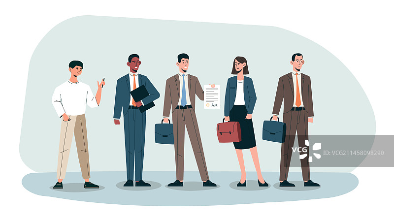 排队等候的人群图片素材