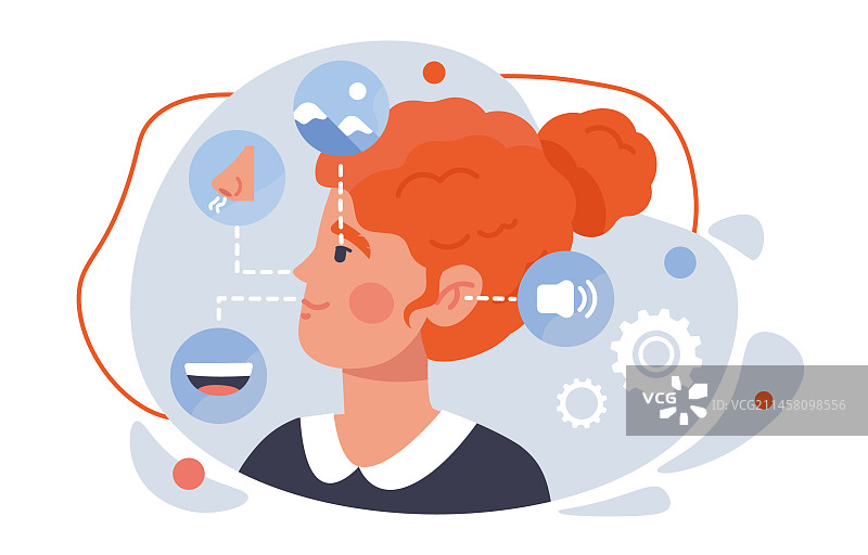 人类受体概念图片素材