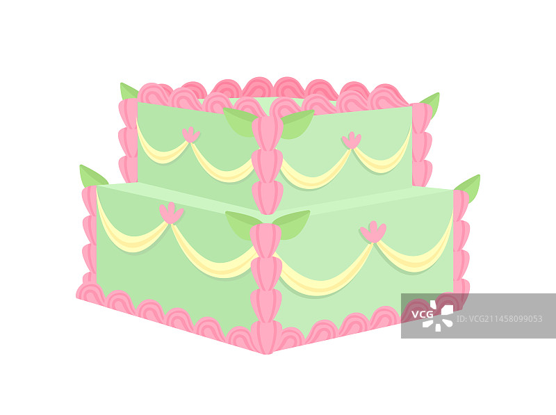 釉面蛋糕概念图片素材