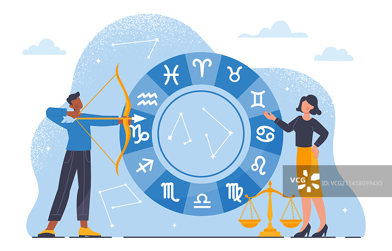 十二生肖概念人物图片素材