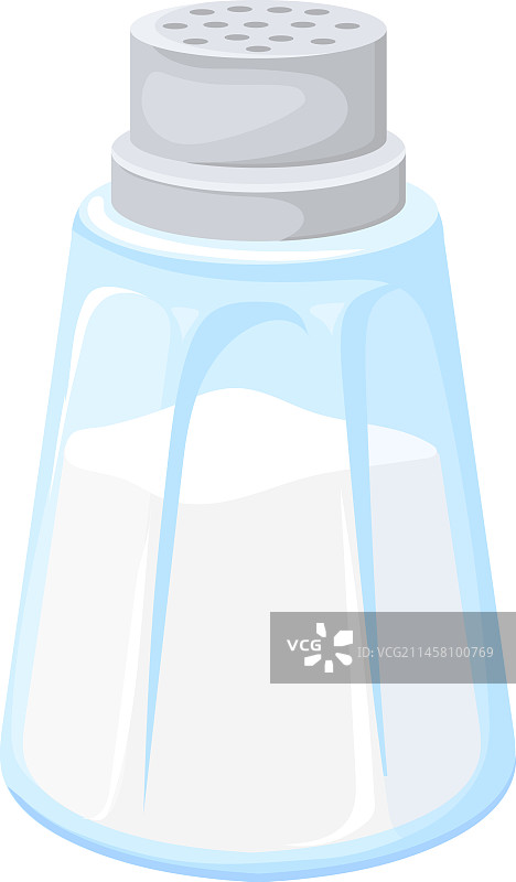 卡通玻璃调味罐图标图片素材