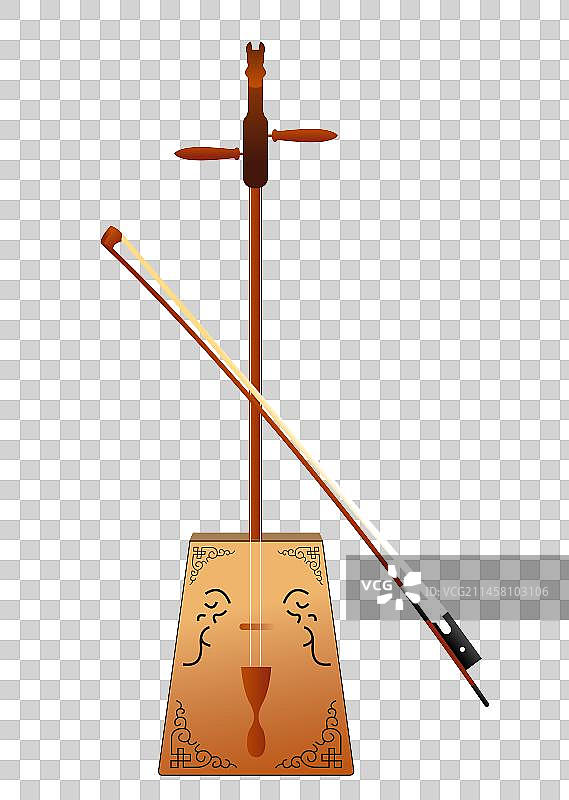 蒙古族乐器马头琴图片素材