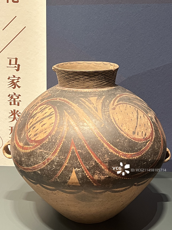 陶罐-马家窑文化/马家窑类型（青海省博物馆）图片素材